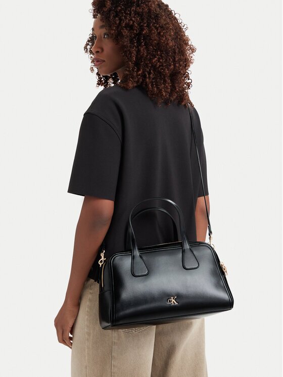 Calvin Klein Дамска чанта Ck Medium Bowling Bag LV04F3610G