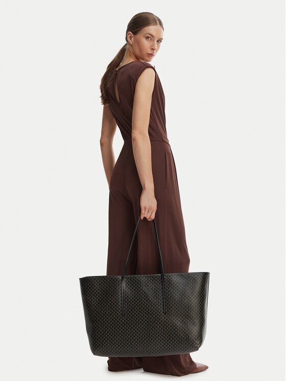 Calvin Klein Дамска чанта Emblem Aop Large Tote W/ Pouch LV04F3364G