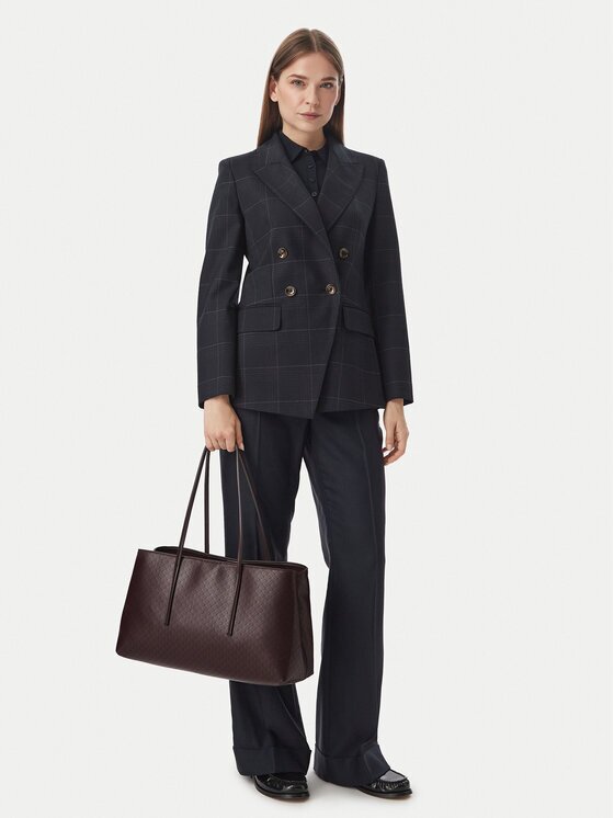 Calvin Klein Дамска чанта Emblem Aop Medium Work Tote LV04F3786G