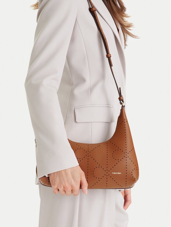 Calvin Klein Дамска чанта Emblem Aop Perfor Lthr Bag LV04F3367G
