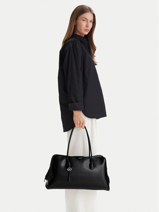 Calvin Klein Дамска чанта Emblem Trio Large Work Bag LV04F3368G
