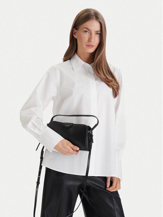 Calvin Klein Дамска чанта Emblem Trio Top Handle Camera Ba LV04F3370G