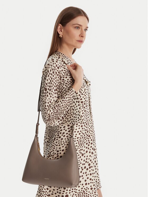 Calvin Klein Дамска чанта Foil Logo Conv Shou?Lder Bag LV04F3272G