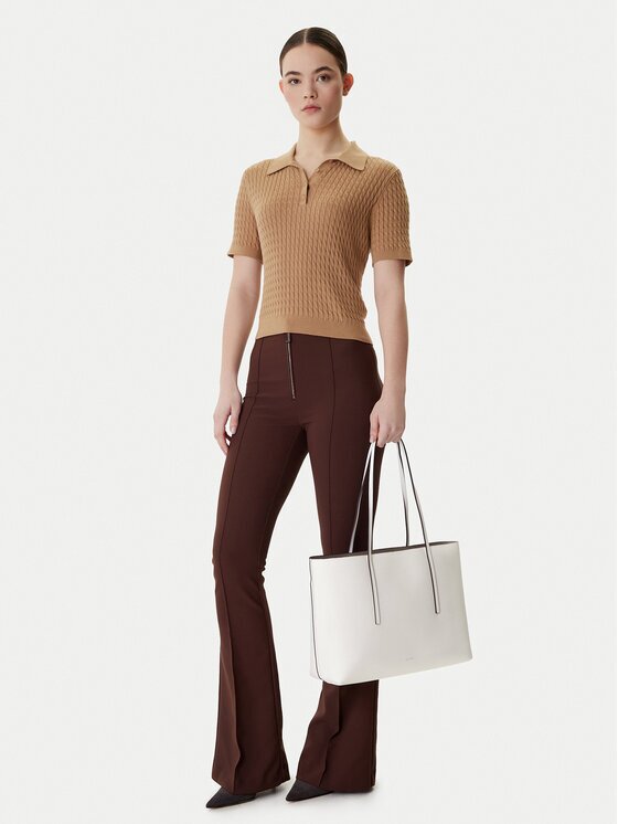 Calvin Klein Дамска чанта Foil Logo Tote W/Pouch LV04F3274G