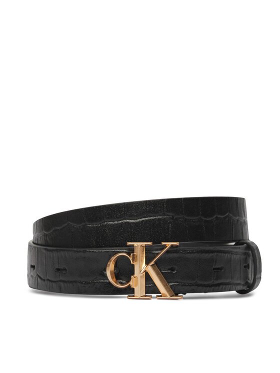Calvin Klein Дамски колан Facet Ck Buckle Pebble LV04F7102G