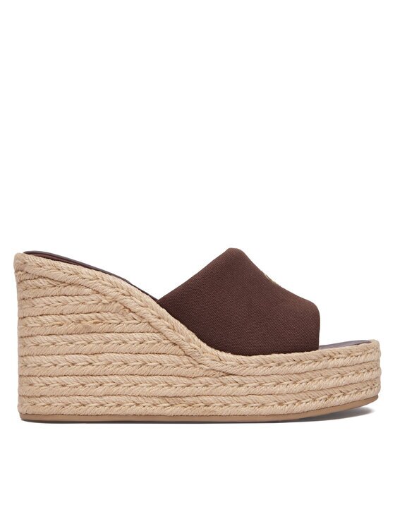 Calvin Klein Чехли Wedge Espad 70 Canvas Mg HW0HW03282