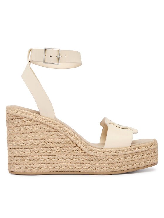 Calvin Klein Еспадрили Wedge Espad 70 Embl Lth HW0HW02897