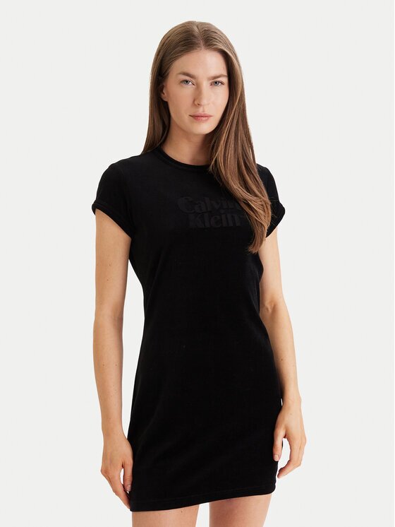 Calvin Klein Ежедневна рокля -Lv047E223G Ub1 LV047E223G Slim Fit