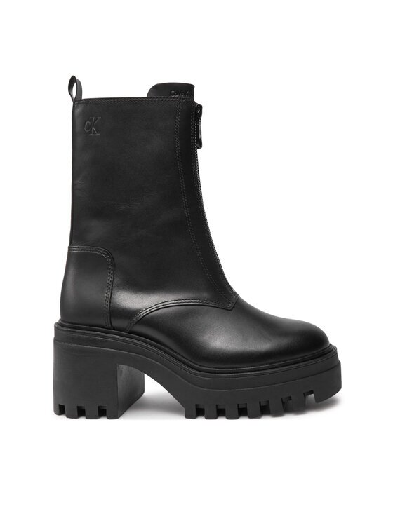 Calvin Klein Jeans Боти Chunky Heeled Zip YW0YW01541