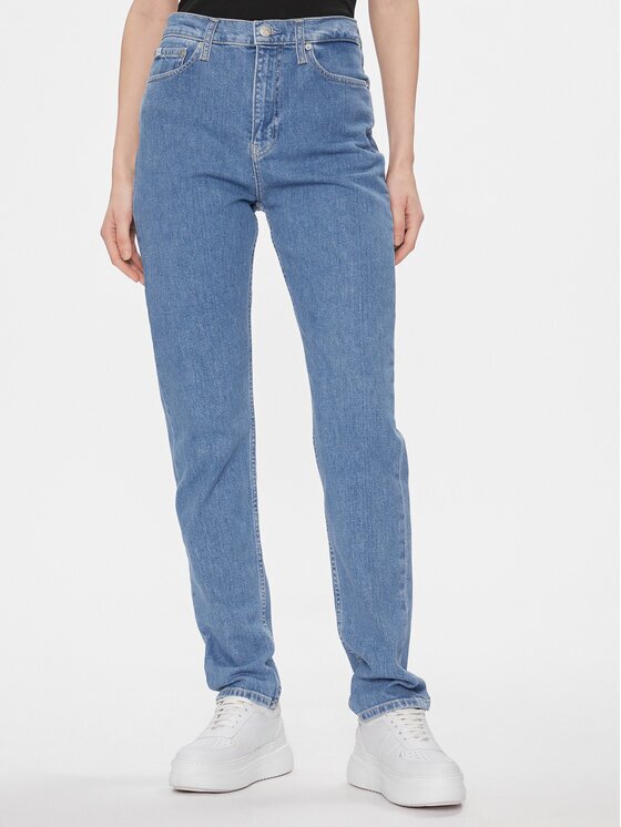 Calvin Klein Jeans Дънки Authentic Slim Straight J20J222749 Straight Leg