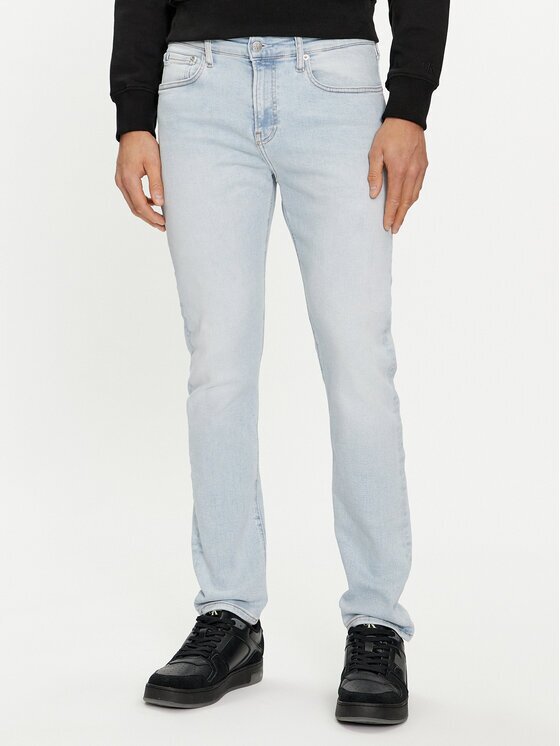 Calvin Klein Jeans Дънки J30J324850 Светлосиньо Skinny Fit
