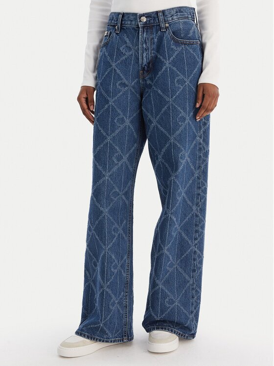 Calvin Klein Jeans Дънки Low Rise Baggy LV047D709G Loose Fit