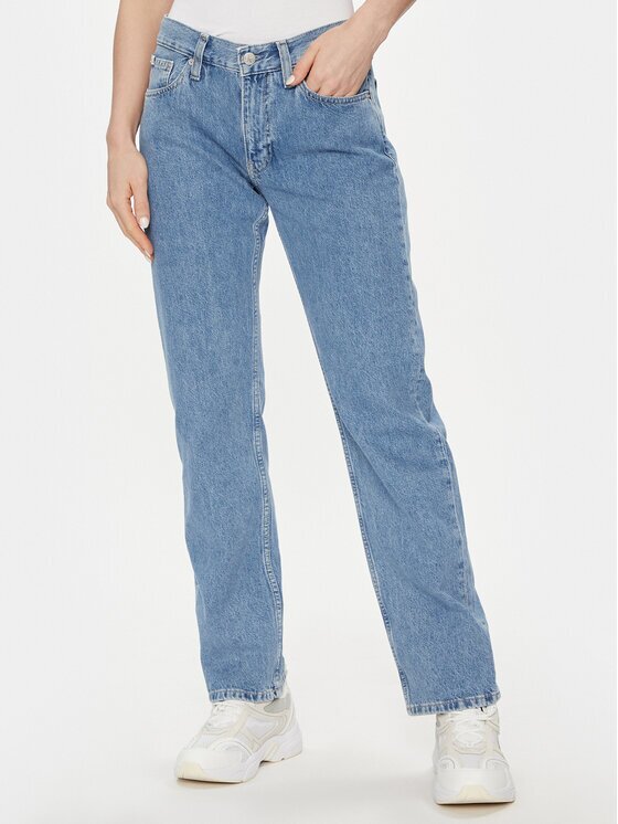 Calvin Klein Jeans Дънки Low Rise Straight J20J222439 Straight Fit