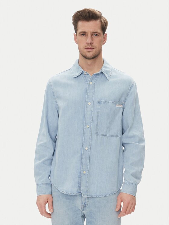 Calvin Klein Jeans дънкова риза J30J327508 Regular Fit