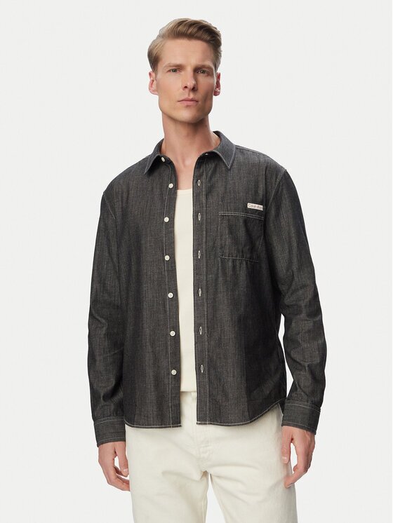 Calvin Klein Jeans дънкова риза LV04RG115G Regular Fit