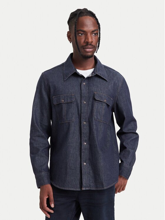 Calvin Klein Jeans дънкова риза LV04RH779G Regular Fit