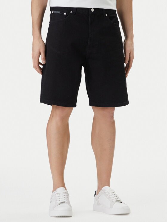Calvin Klein Jeans Дънкови шорти 90's LV04RF794G Slim Fit