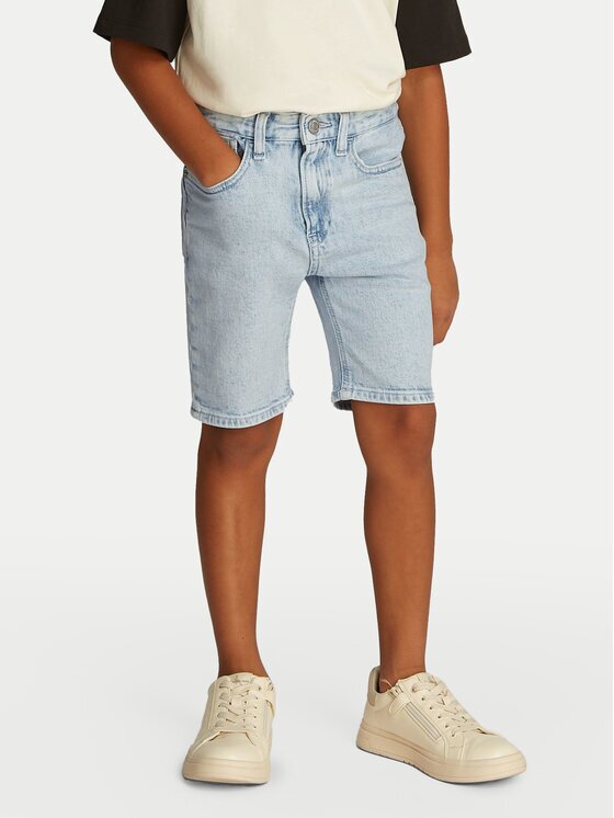 Calvin Klein Jeans Дънкови шорти IB0IB02432 Regular Fit