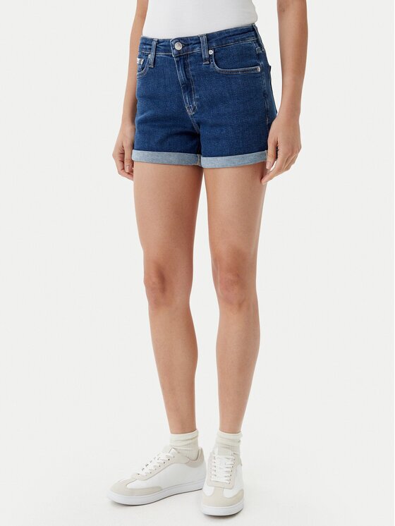 Calvin Klein Jeans Дънкови шорти J20J225160 Regular Fit