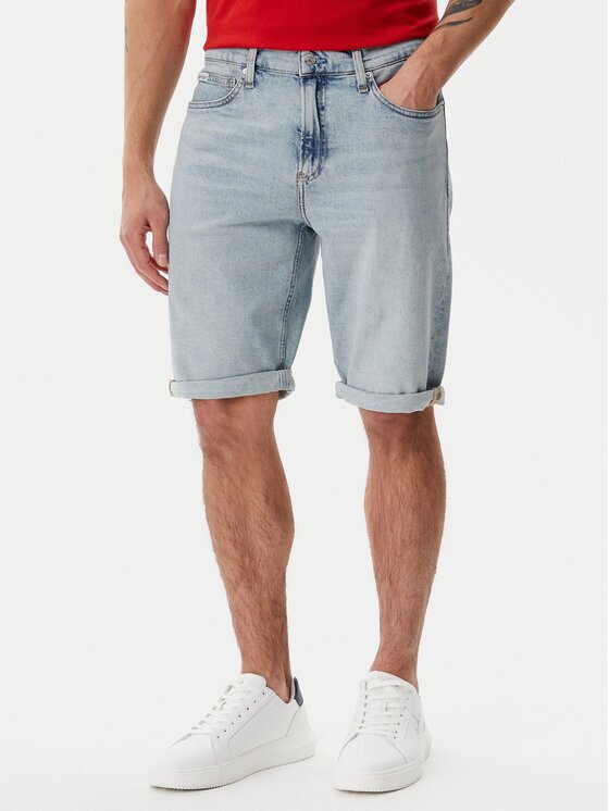 Calvin Klein Jeans Дънкови шорти J30J327193 Slim Fit