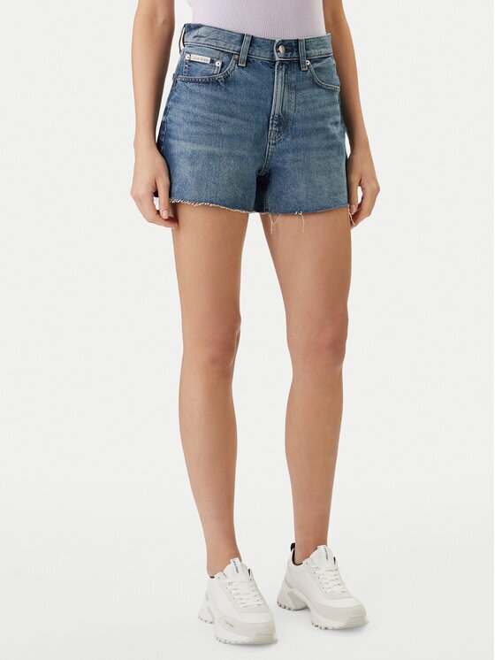 Calvin Klein Jeans Дънкови шорти LV047F766G Relaxed Fit