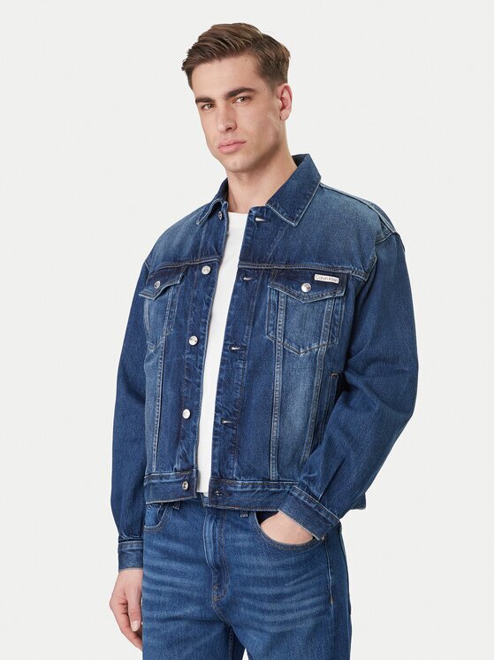 Calvin Klein Jeans Дънково яке 90s LV04RF705G Regular Fit