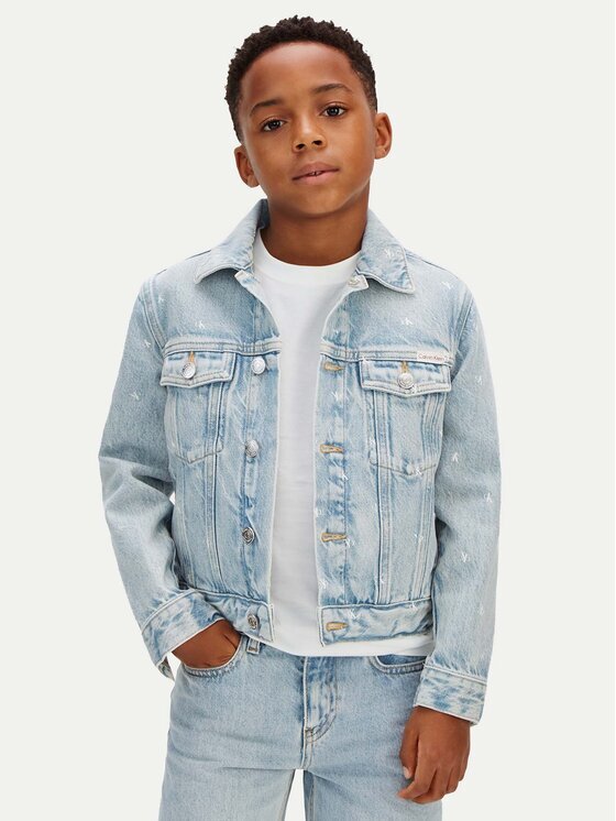 Calvin Klein Jeans Дънково яке LVCKSJD02B Regular Fit