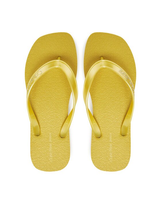 Calvin Klein Jeans Джапанки Thong+ Tpu Metallic YW0YW01720