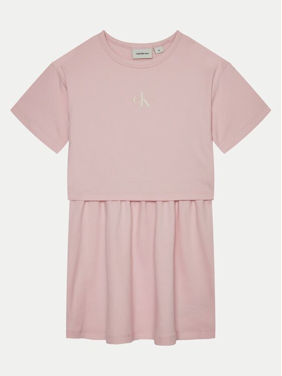 Calvin Klein Jeans Ежедневна рокля IG0IG02770 Relaxed Fit