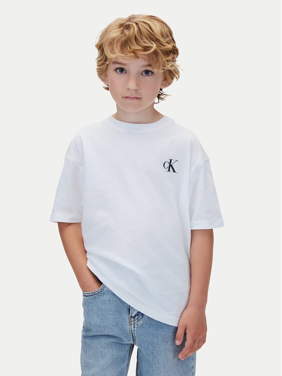 Calvin Klein Jeans Комплект тениски Monogram LVCKTJI19B Slim Fit