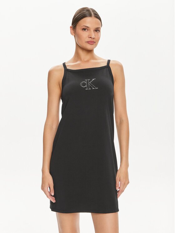 Calvin Klein Jeans Лятна рокля J20J223528 Regular Fit