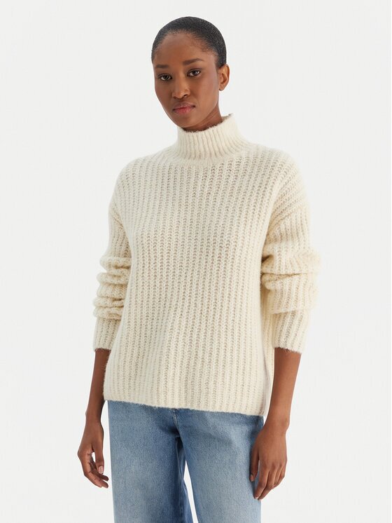 Calvin Klein Jeans Поло Brushed Wool Ls LV044D361G Regular Fit