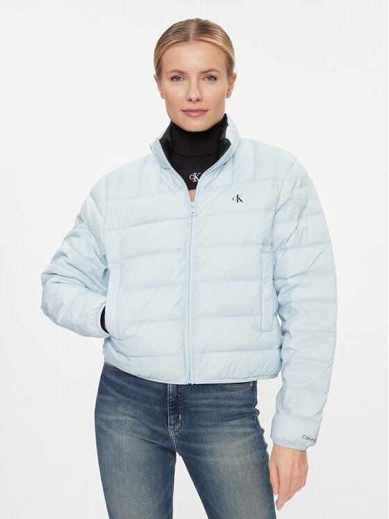 Calvin Klein Jeans Пухено яке J20J222585 Regular Fit