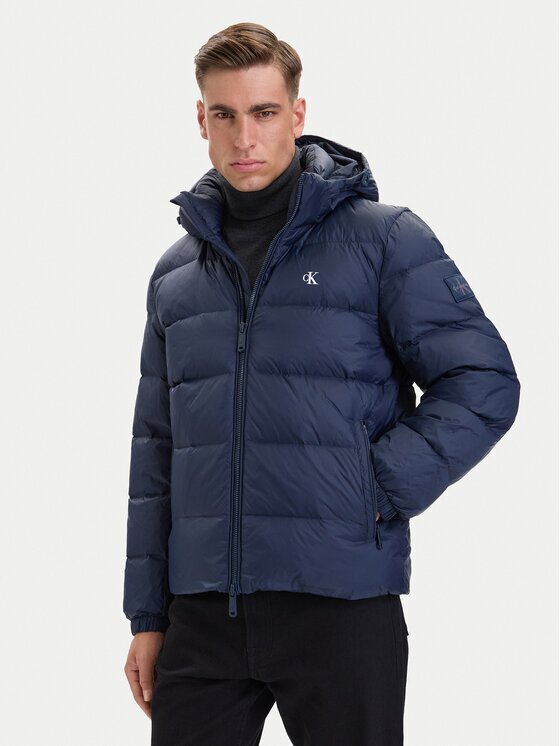 Calvin Klein Jeans Пухено яке LV04RG515G Regular Fit