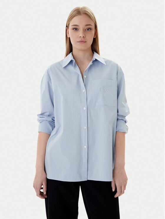 Calvin Klein Jeans Риза LV047C143G Relaxed Fit