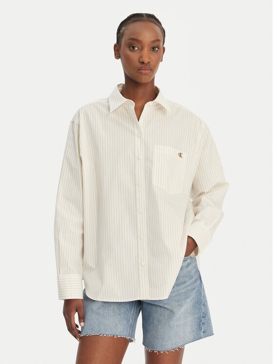 Calvin Klein Jeans Риза LV047F103G Relaxed Fit