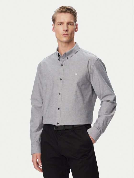 Calvin Klein Jeans Риза Oxford Classic LV140EM125 Regular Fit
