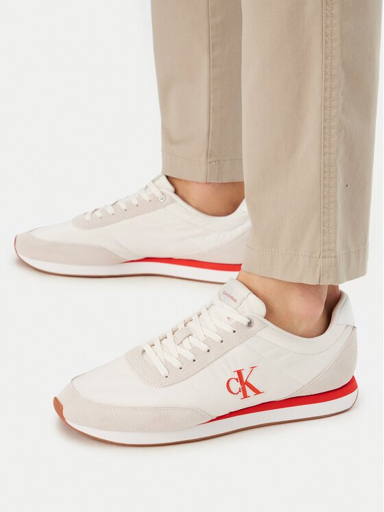 Calvin Klein Jeans Сникърси Retro Runner Ess Mix Mat YM0YM01361