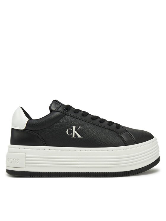 Calvin Klein Jeans Сникърси Bold Flatf Low Lace Mg YW0YW01766