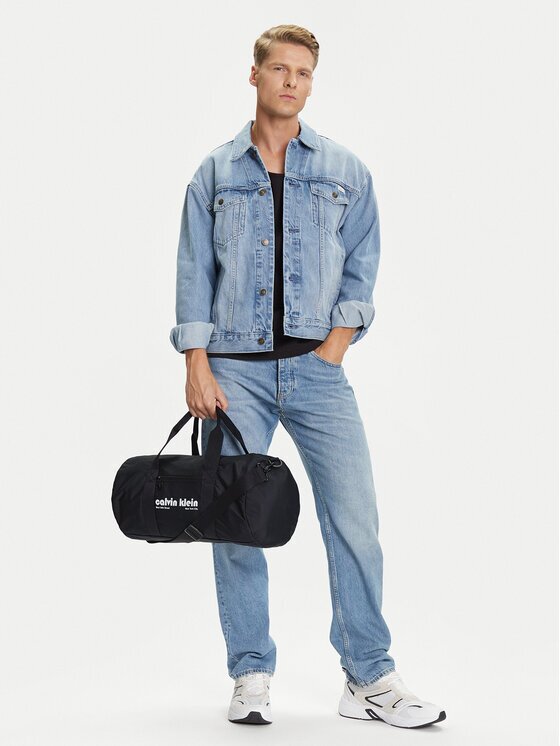 Calvin Klein Jeans Спортна чанта Ckj Graphic Ck Crossbody Duffle LV04G3163G