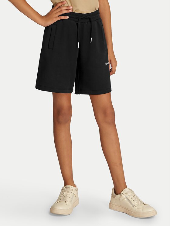 Calvin Klein Jeans Спортни шорти New Inst. Logo IU0IU00703 Relaxed Fit