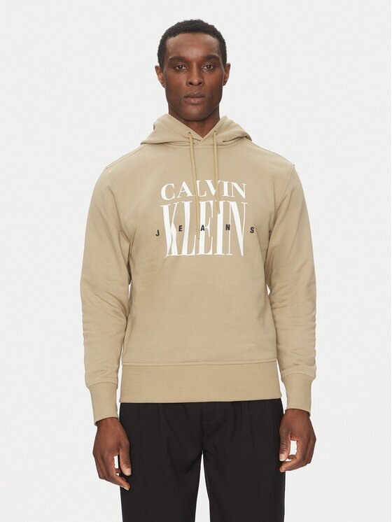 Calvin Klein Jeans Суитшърт Serif Font Graphic J30J327520 Regular Fit