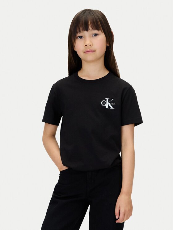Calvin Klein Jeans Тишърт Chest Monologo IU0IU00719 Regular Fit