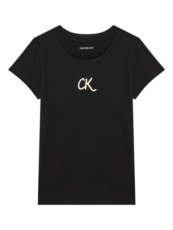 Calvin Klein Jeans Тишърт Glitter IG0IG02972 D Slim Fit