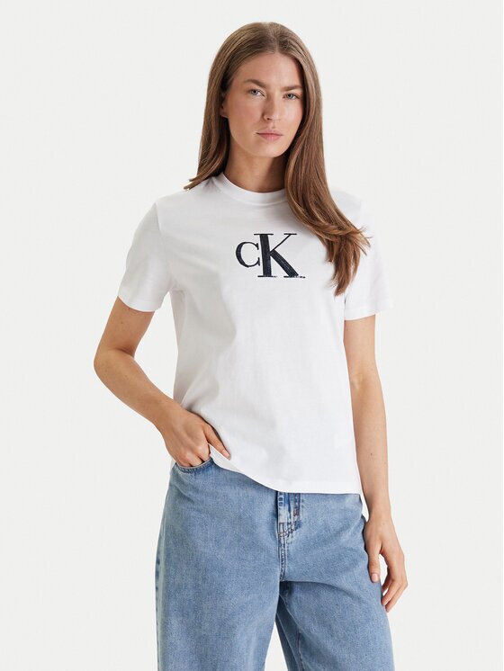 Calvin Klein Jeans Тишърт Graphic LV044E215G Regular Fit