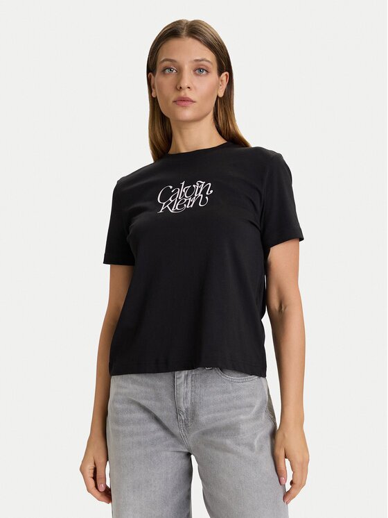 Calvin Klein Jeans Тишърт LV047D210G Slim Fit