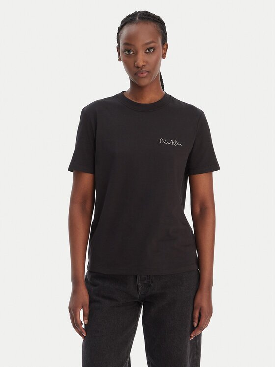 Calvin Klein Jeans Тишърт LV047E809G Classic Fit