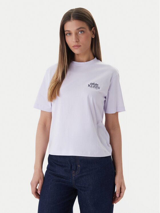 Calvin Klein Jeans Тишърт LV047F801G Boxy Fit