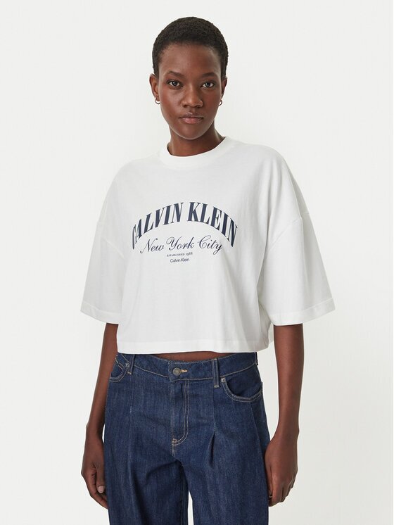 Calvin Klein Jeans Тишърт LV047F813G Boxy Fit