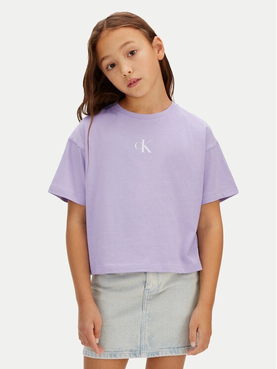 Calvin Klein Jeans Тишърт LVCKSJA16G Boxy Fit